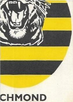 1968 Scanlens VFL Series B #23 Des Tuddenham / Shane Whelan / Len Thompson Back